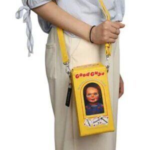 Child's Play Chucky in Good Guys Box Crossbody Purse